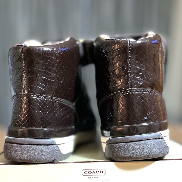 Coach athletic shoes midtop sneakers - Picture 4 of 10